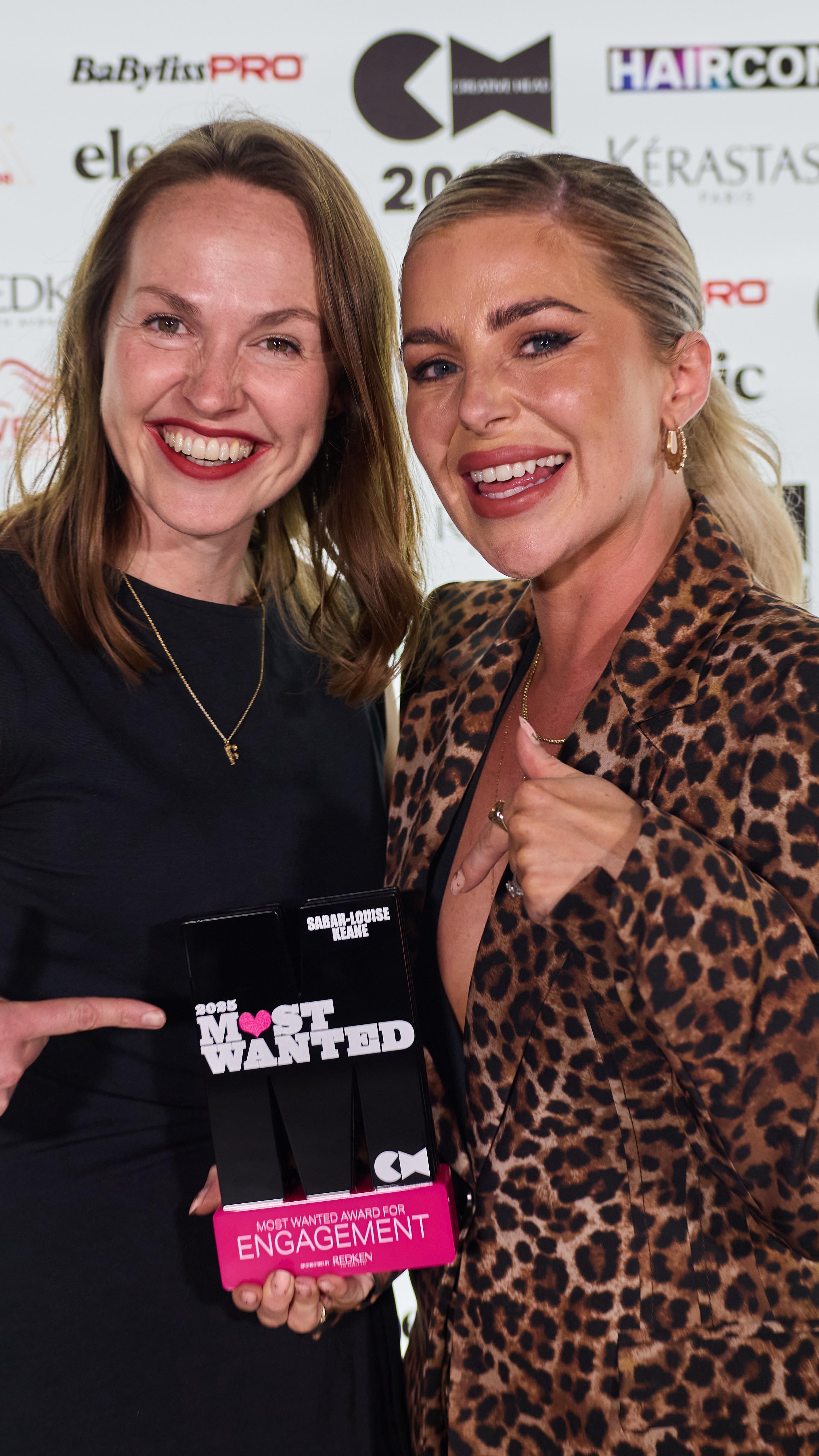 Instagram post by @slkbleachexpert for Creative HEAD Magazine. Caption reads: 📱 The Most Wanted ENGAGEMENT award, sponsored by....