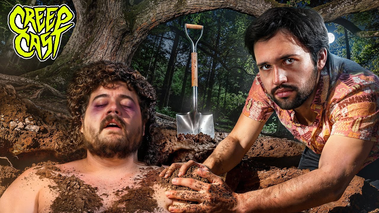 YouTube post by @CreepPodcast for TUSHY. Caption reads: Dreams Beneath The Witch Tree | Creep Cast.