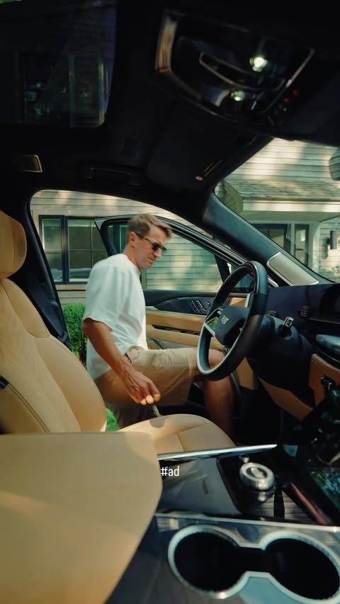 Instagram post by @brendanfallis for Cadillac. Caption reads: #ad Partnering with @cadillac to celebrate what....