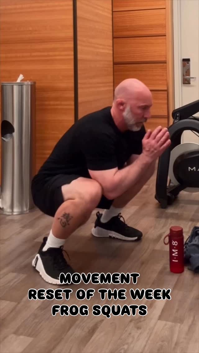 Instagram post by @jasonstacy.coach for IM8Health. Caption reads: [...] Movement of the Week, Powered by @im8health....