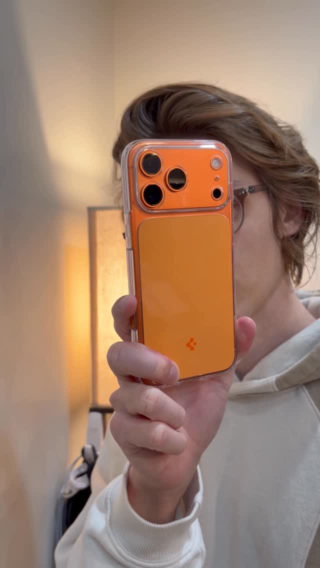 Instagram post by @hitomidocameraroll for Spigen. Caption reads: [...] at the link in my bio.
#iphone17promax....