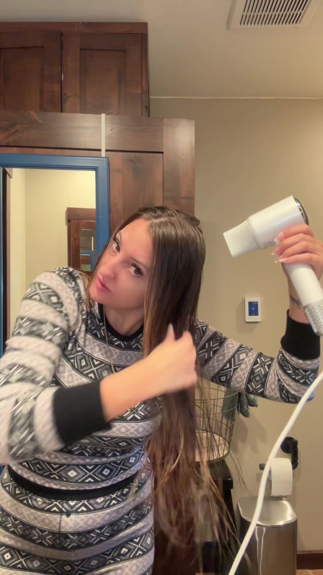 TikTok post by @life.of.rylieeee for Tideway. Caption reads: This hair dryer from @Tideway is my all-time....