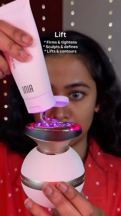 Instagram post by @rohshaali for INIA. Caption reads: 🔗 Shop link in my bio Use code “INIA20” to get....