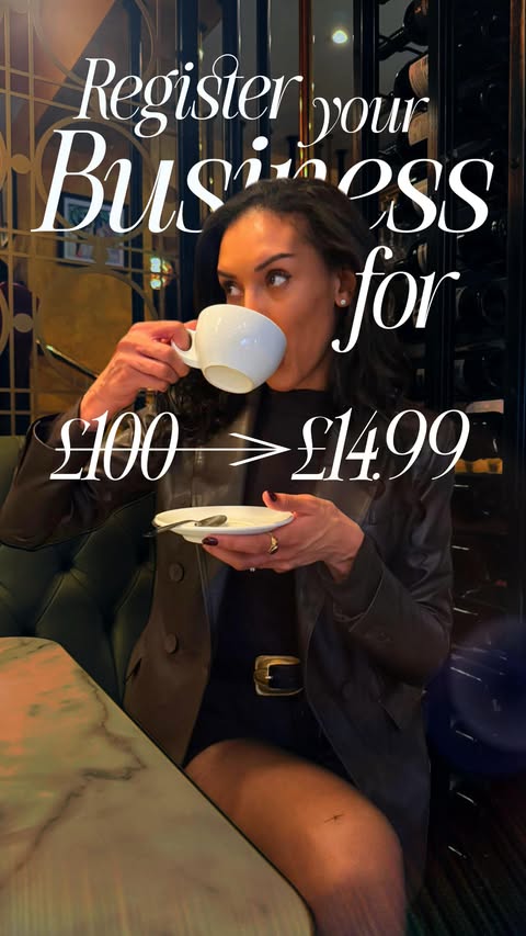 Instagram post by @thelondonaccountant_ for Tide. Caption reads: [...] February. With this fee increase coming,....