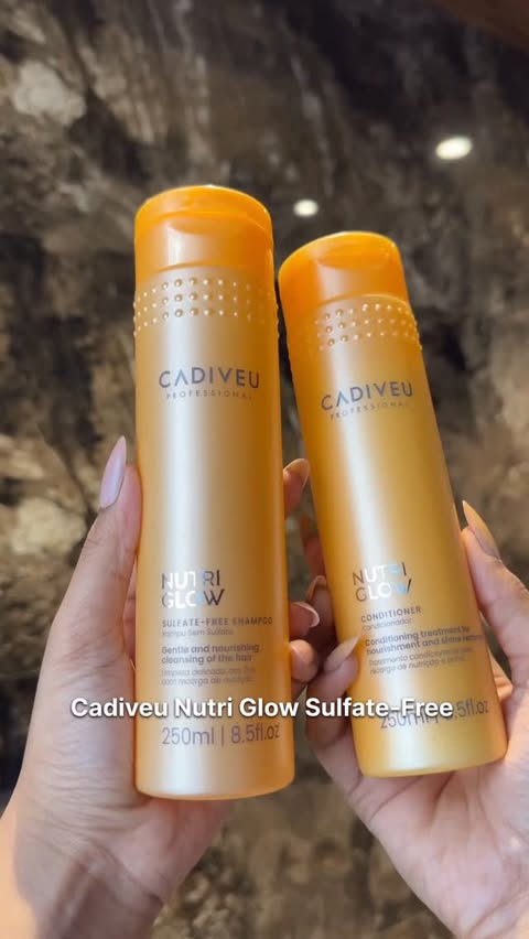 Instagram post by @aaanshiiika for Cadiveu Professional. Caption reads: #Ad 🎀Loving yourself first should be the....