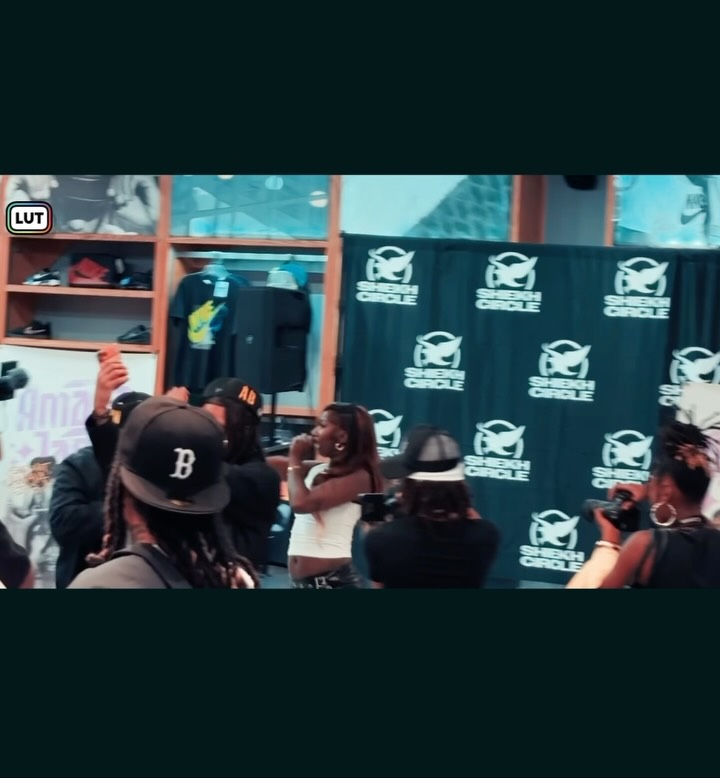 Instagram post by @ashbashtharapper._ for True Religion. Caption reads: [...] TOUR SPONSORED BY @shiekhshoes &....