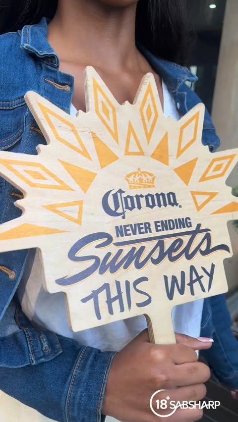 Instagram post by @lethabomonareng for Corona. Caption reads: [...] one’s coming. See you at the next....