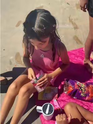 TikTok post by @biancagaytan16 for Amos Sweets. Caption reads: @Amos Sweets always have to be apart of our fun....