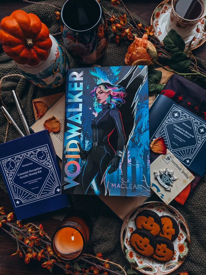 Instagram post by @tranquilreads for Illumicrate. Caption reads: [...] would you rate it? . I'm unboxing the....