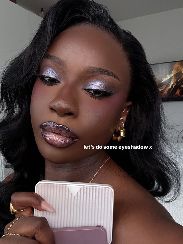 Instagram post by @mayysaif for Morphe. Caption reads: [...] with a quick but dramatic eye look....