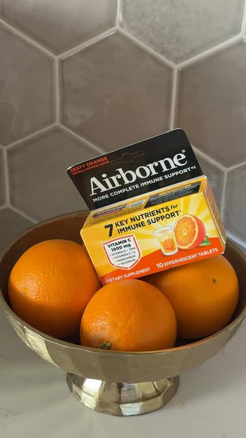 Instagram post by @britneydelsol for Airborne. Caption reads: [...] that’s why our family has incorporated....