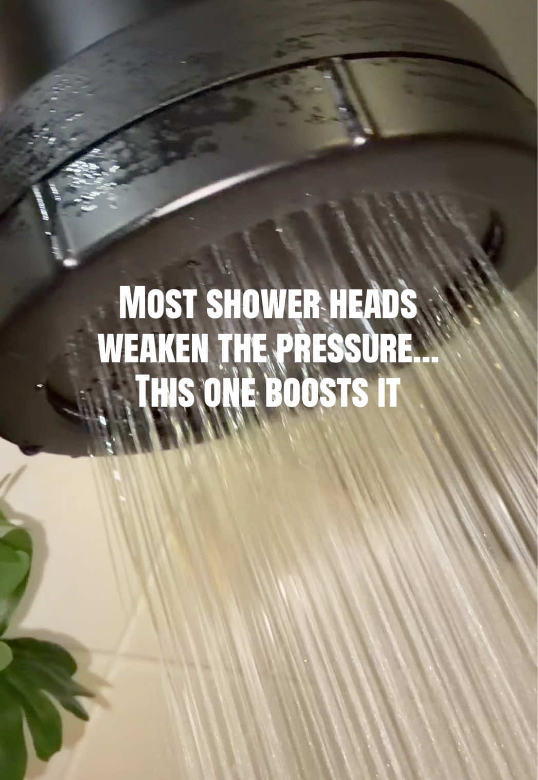 TikTok post by @wishinonthestars for Eskiin. Caption reads: [...] impurities and boosts water pressure,....