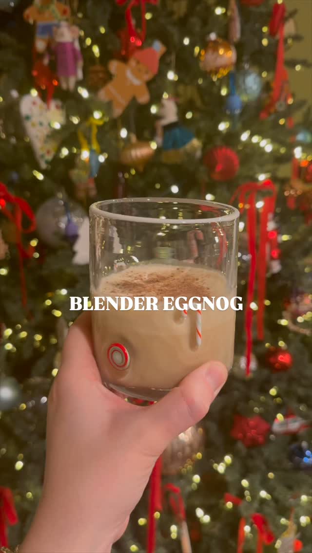 Instagram post by @cheesegal for gonnaneedmilk. Caption reads: Homemade Blender Eggnog

I don’t know if you....
