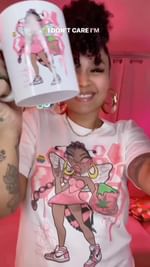 Instagram post by @deaffamilymatters for Bonfire. Caption reads: THIS UNIQUE MERCH IS PREORDER AND STARTS TOMORROW....