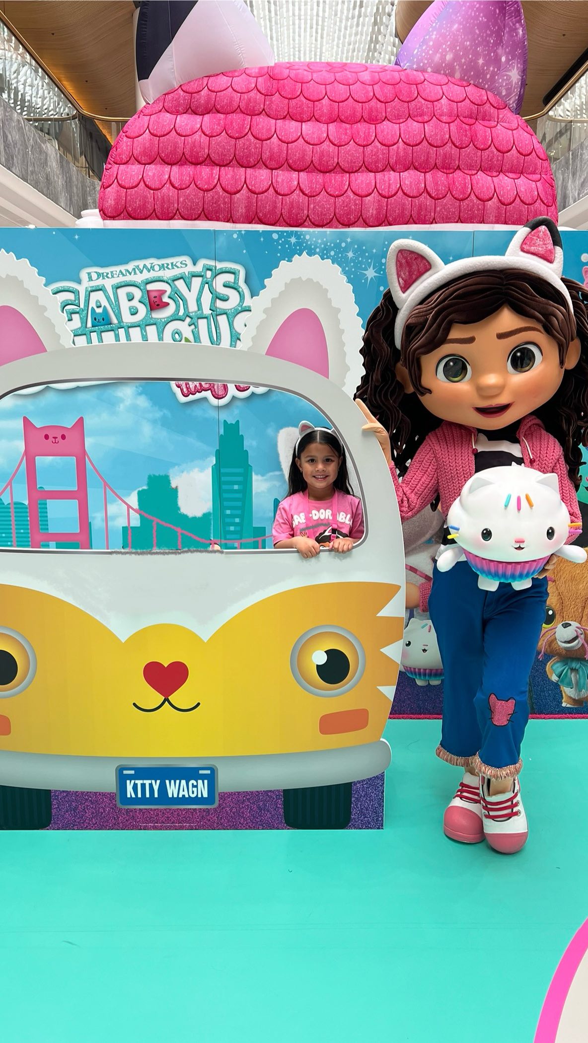 Instagram post by @mason.and.ella for The Connect Agency. Caption reads: Our family had a purr-fect day celebrating the....