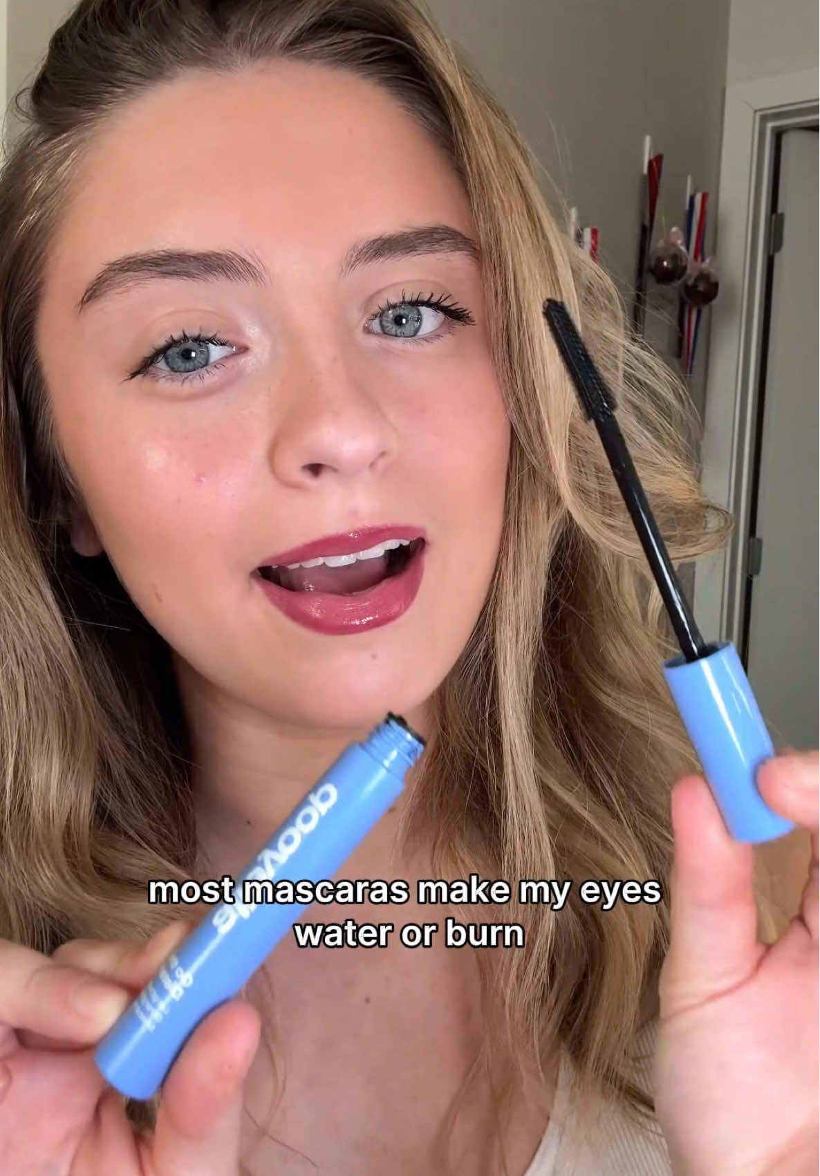 TikTok post by @isabella.materasso for Alleyoop. Caption reads: [...] eyes don’t hate me for 👀✨ the @Alleyoop....