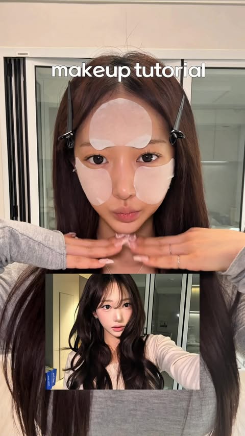 Instagram post by @919_tjdus for Mediheal. Caption reads: [...] 자연스럽게 톤업돼서 메이크업 전에 사용하기 좋았어요 🫧💗....