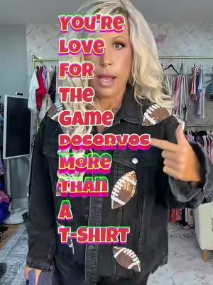 TikTok post by @trendystylesboutique for The Gym People. Caption reads: [...] #superbowl @JovenPara @THE GYM PEOPLE US.
