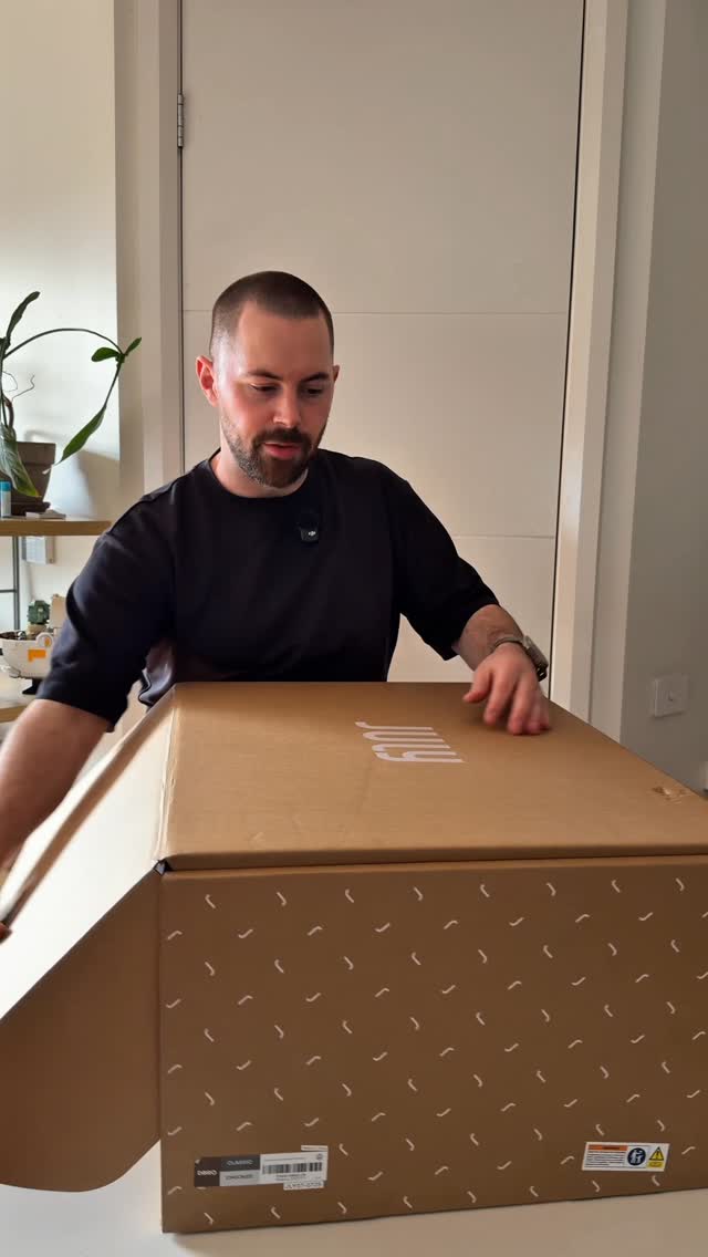 Instagram post by @bradcanning for July. Caption reads: @july’s made the world’s first suitcases with....