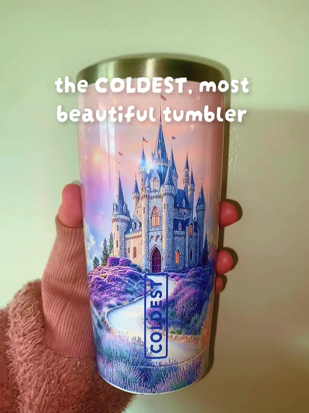 TikTok post by @natalieht for Coldest. Caption reads: @Coldest so in love with this!! 😍 the most [...].