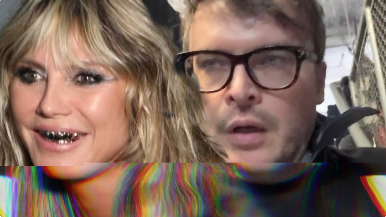 YouTube post by @antonstalks for Envato. Caption reads: I was invited to the Vetements show in Paris.