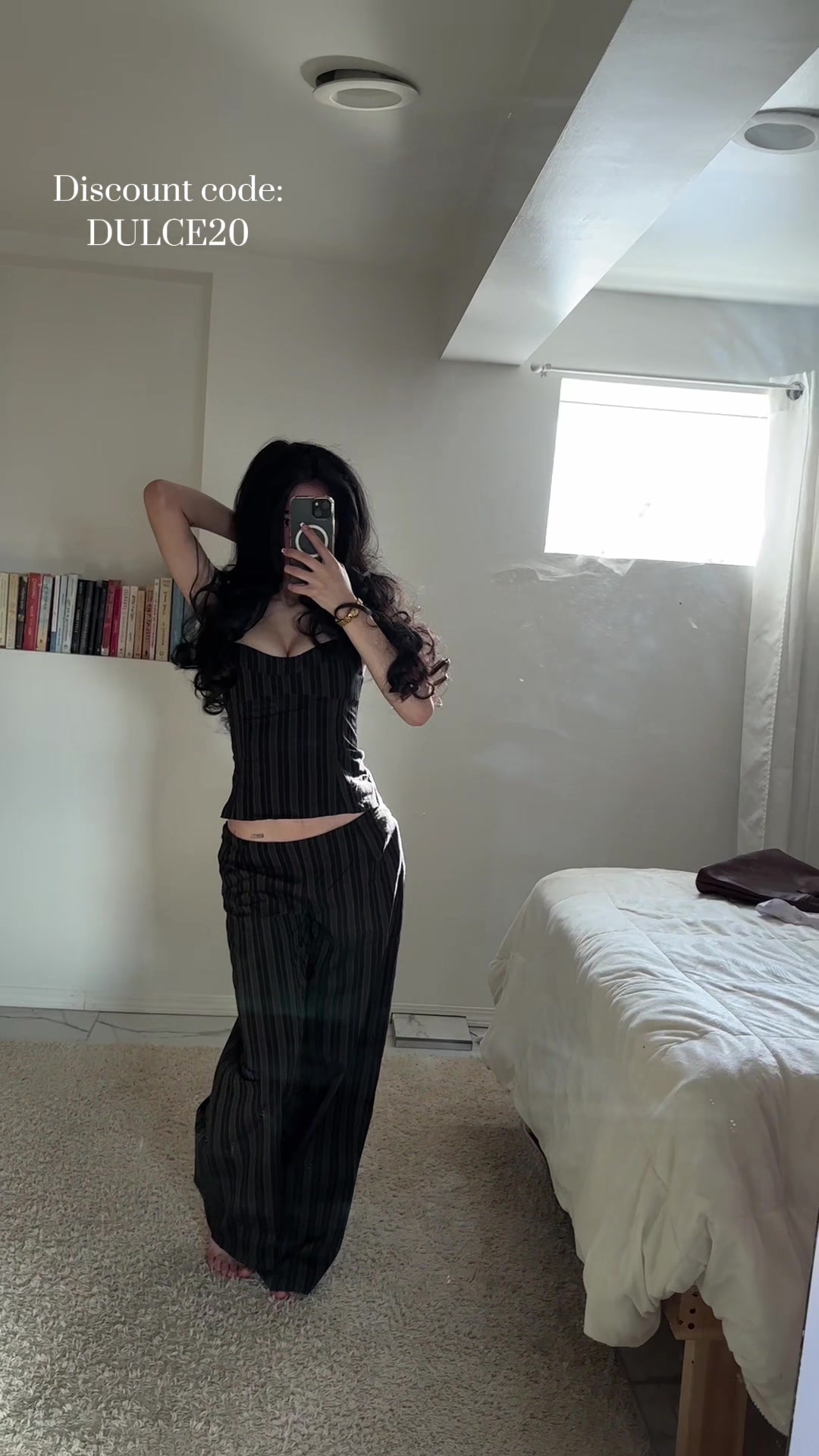 TikTok post by @dulceisgirly for Princess Polly. Caption reads: Go to princess Polly website for the cutest sets!....