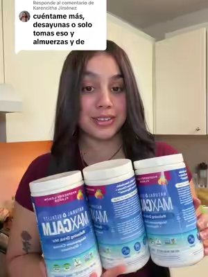 TikTok post by @nayangarcia2364 for Natural Vitality®. Caption reads: Respuesta a @Karencitha Jiménez....