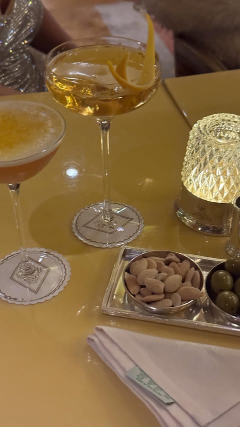 Instagram post by @abbiexhooper for Hello Molly. Caption reads: [...] inspo 🪄🎄💫 all dresses are from the....