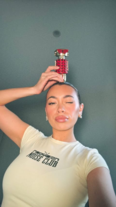 Instagram post by @alexandra.duggan for Rabanne. Caption reads: This PSA is brought to you by @rabanne....