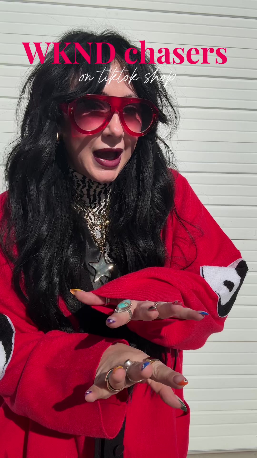 TikTok post by @lexie.jaramillo for WKNDchasers. Caption reads: @WKND Chasers has done it again  #outfitinspo....