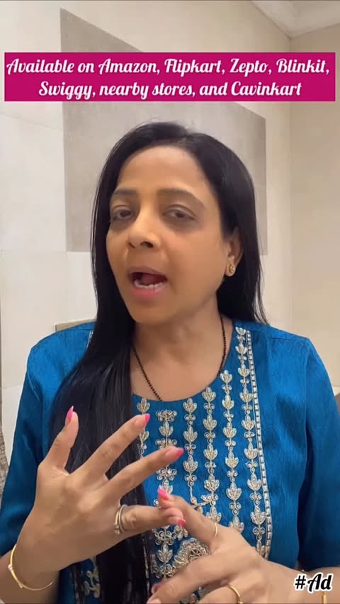 Instagram post by @jignagshah for Indica Hair Color. Caption reads: [...] Color Shampoo, Easy Hair Color, Indica Hair....
