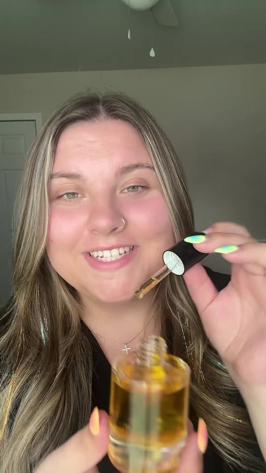 TikTok post by @livjohn.403 for Eternal Perfume Oils. Caption reads: [...] because i’m actually obsessed 😍 @Eternal....