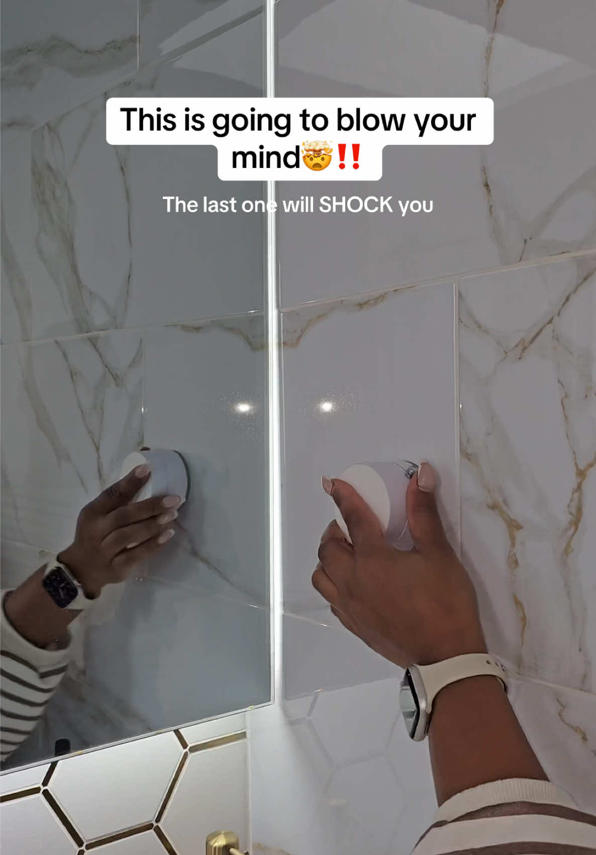 TikTok post by @marsha.shavani for Joytutus. Caption reads: [...] to any surface, give me 10 please! 😍....