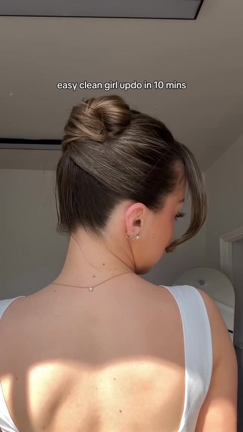 Instagram post by @gemmaadby for Meshki. Caption reads: [...] even for potential bridal hair 👀 Dress....