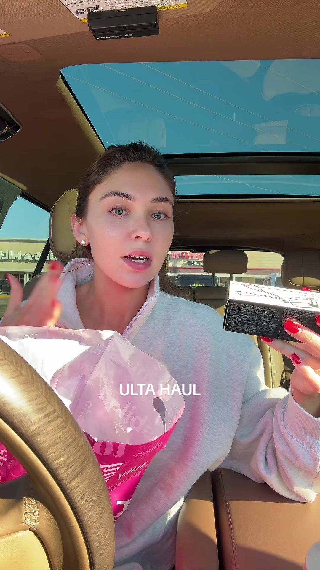 TikTok post by @notkatiefawn for DRMTLGY. Caption reads: [...] de Janeiro @SHISEIDO @NYX Professional....