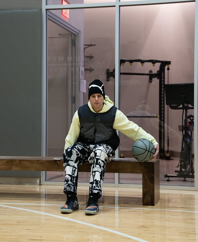 Instagram post by @cbrickley603 for PUMA Basketball. Caption reads: In honor of Steven Spielberg’s birthday,....