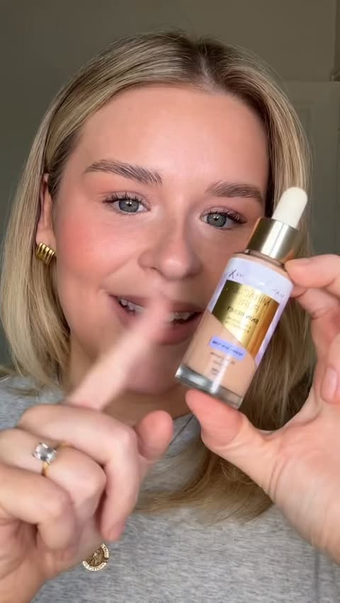 Instagram post by @emmyclarkson for Max Factor. Caption reads: [...] carpet skin, every time ✨ … thanks to....