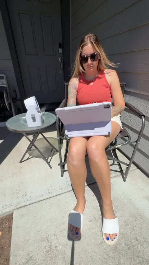 Instagram post by @chevoneco for Ontel Products. Caption reads: [...] #icejetX3 #aircooler #walmartfinds....