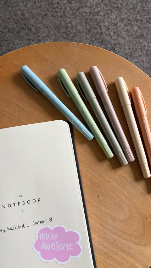 Instagram post by @messybiblepureheart for Mr. Pen. Caption reads: [...] my bio if you want to check them out....