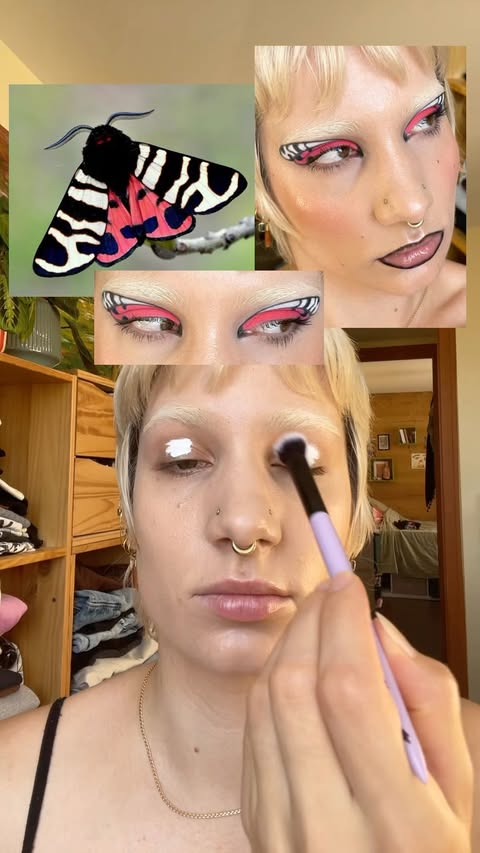 Instagram post by @ocean.error_ for NABLA Cosmetics. Caption reads: [...] @kikomilano maxi mod mascara @nablacosmetics....