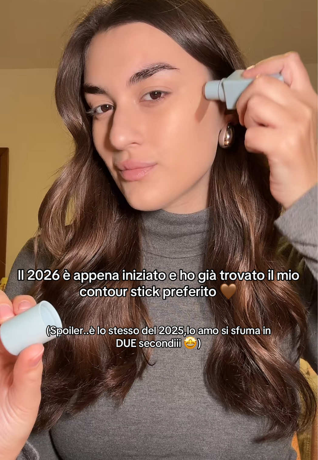 TikTok post by @pa_makeup15 for NABLA Cosmetics. Caption reads: Mamma mia il contour di @NABLA Cosmetics è....