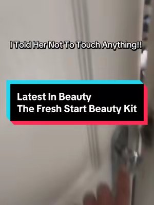 TikTok post by @lauretta_jayne for Latest in Beauty. Caption reads: [...] one of her Christmas presents. The @Latest....