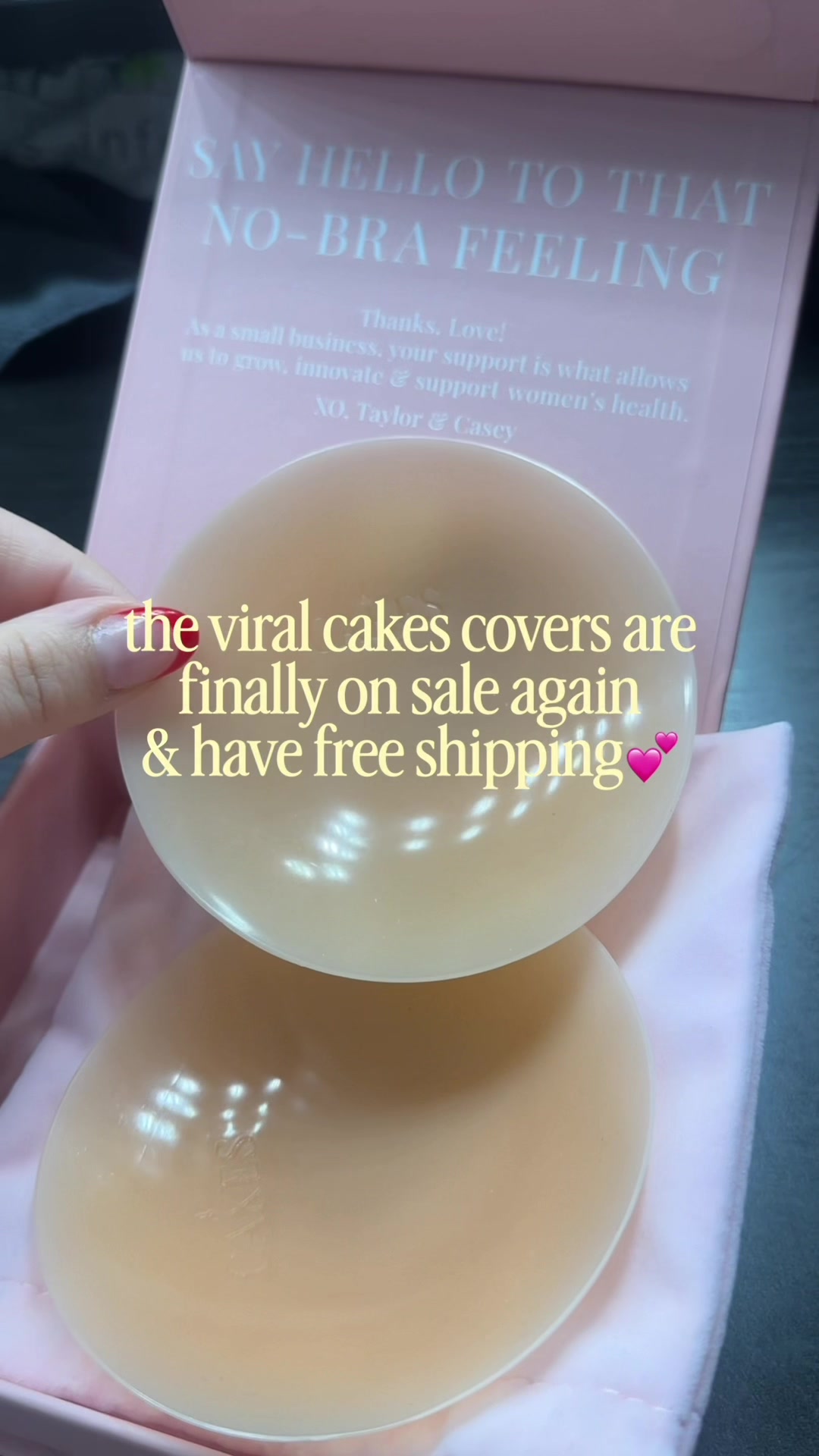 TikTok post by @marianaesquivels for CAKES Body. Caption reads: [...] before summer :))) #marianaesquivels....