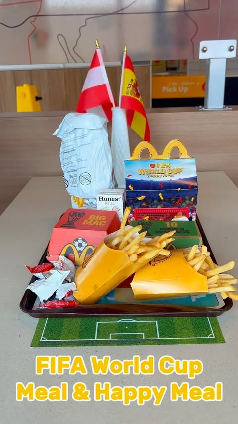 Instagram post by @texastasty for McDonald's. Caption reads: [...] the biggest game moments with....