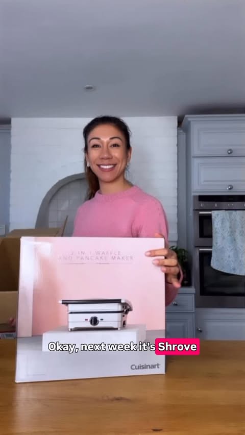 Instagram post by @cookingwithkidsco for Cuisinart. Caption reads: [...] Are you TEAM SWEET or TEAM SAVOURY? 🥞....