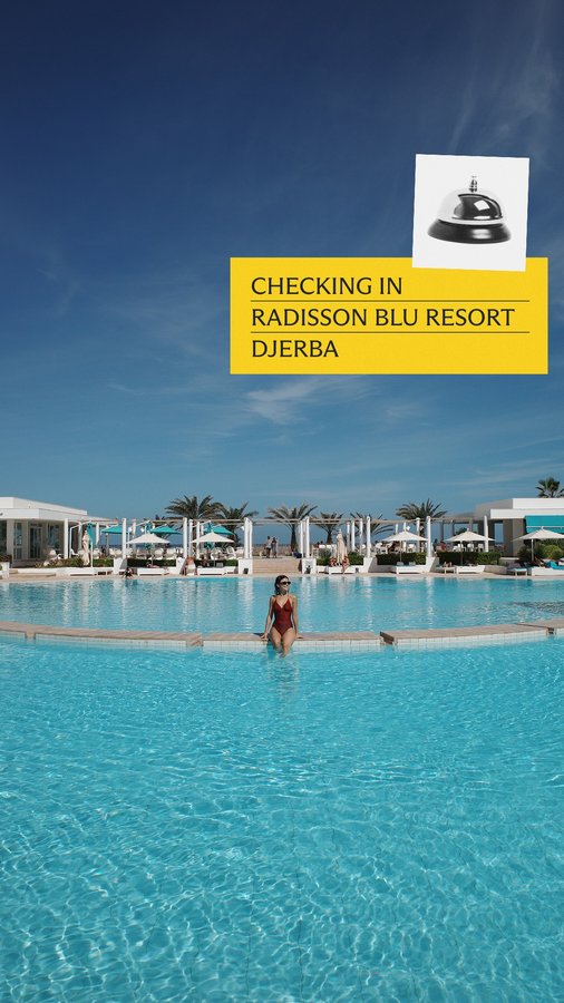 Instagram post by @suzyandaustin for Radisson. Caption reads: Travelers @suzyandaustin are all about views, and....