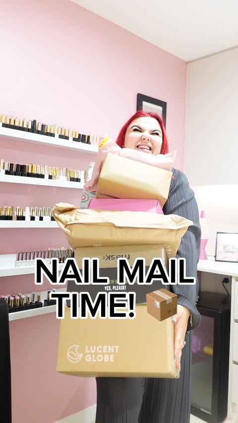 Instagram post by @madi_cured for Barry M. Caption reads: [...] 📦 A massive Thankyou to: @_wedonails_....