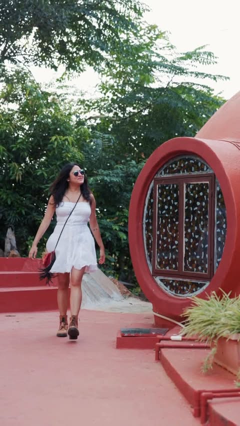 Instagram post by @monkey.inc for MakeMyTrip. Caption reads: [...] vibe. 🥰 Found this #UniqueVibe gem on....