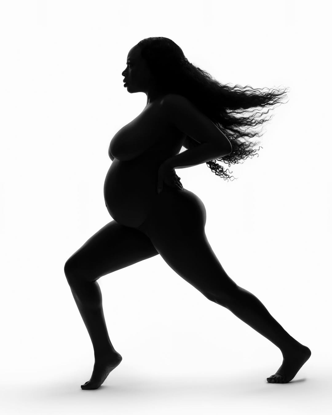 Instagram post by @naturi4real for Carol's Daughter. Caption reads: #BlackMaternalHealth is so important to me because....