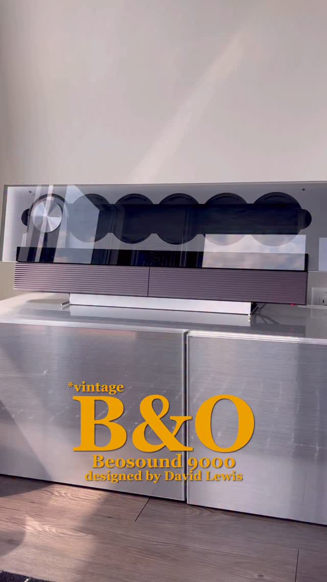 Instagram post by @mister_minimalist for Bang & Olufsen. Caption reads: New audio alert 🚨🚨🚨

This is the CD player that....